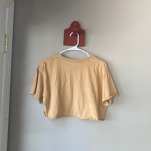 Peanuts Rocky Mountains Printed Crop Top L - Picture 4 of 6